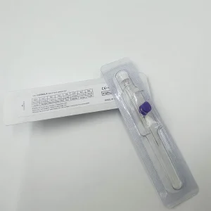 Premium Lightweight Disposable IV Cannula Box - 22g Pack