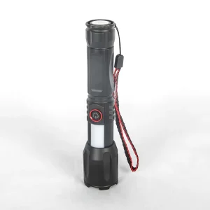 Yichen Rechargeable Zoomable LED Flashlight White Laser with Warning Light