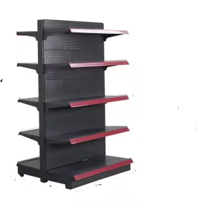 Retail Store Metal Shelving Supermarket Gondola