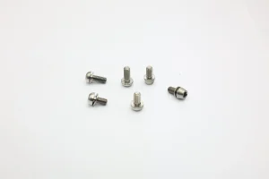 4/6 Flute/Ribe Cup Head Zirconium Screws for Medical and Marine Applications