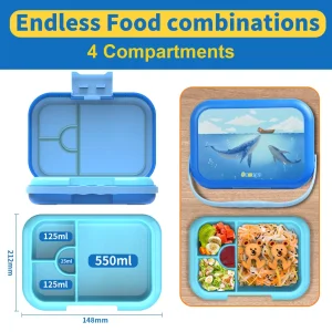 Tritan Material Bento