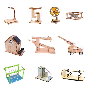 DIY STEM Kids Educational Wooden Puzzle Kits