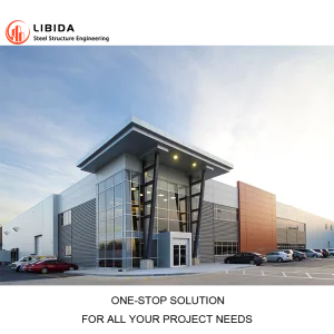 Custom Pre Engineered Steel Buildings for Supermarkets Shopping Malls
