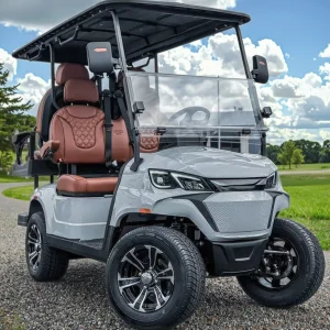 72V Lithium Golf Cart Four Seat Ten Point One Inch Display 150km Range Ultimate Electric Golf Cart