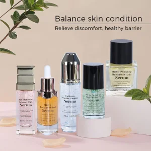 Custom Packaging Skin Care Ordinary Niacinamide Serum Collagen Pentylene Glycol Korean Salmon Dna Facial Serum