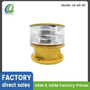 Luz de Obstrução LED de Intensidade Média para Exterior Iluminação Arquitetônica Farol de Obstrução