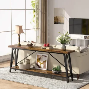 70.9 Inch Long Entryway Console Table for Living Room