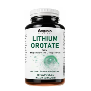 Aogubio Private Label Lithium Orotate Magnesium L-tryptophan Complex Capsule for Healthcare Supplement