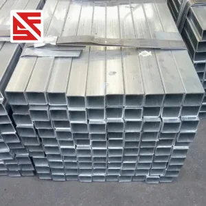Tubo cuadrado hueco galvanizado recubierto de zinc