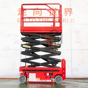 Hydraulic Self Propelled Scissor Lift Aerial Work Platform Table Light Weight Rough Terrain 4m 6m 8m 10m 12m 14m Small Mobile Electric Boom Scissors Lift Price