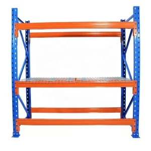 Q235B Steel Heavy Duty Selective Pallet Rack System Industrial Warehouse Beam Racking 2500kg Capacity Customized Storage