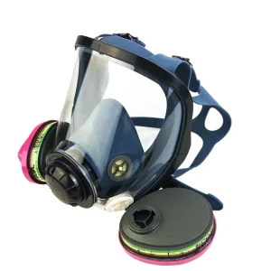 New Type 2022 Abek1p3r Double Filtering Heavy Duty Silicone Safety Full Face Mask