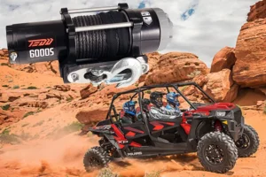 6000lbs 12V Winch for Snow Plow Trucks - Cold Weather Operation Ready