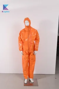Bata de aislamiento desechable, resistente a desgarros y a prueba de agua, ropa protectora para uso hospitalario