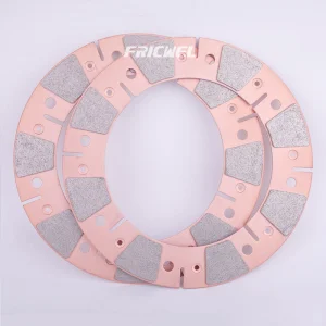 Fricwel Auto Parts Sintered Clutch Button Pads Racing Disc for Copper 8037