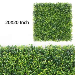 Cheap Customized Artificial Boxwood Hedge Wall Panels Roll Mat for Outdoor