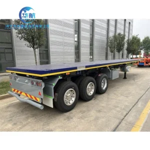40FT Skeleton Trailer Container Skeleton Truck From Indian Manufacturer High Quality Skeletal Semi Trailer for Sale
