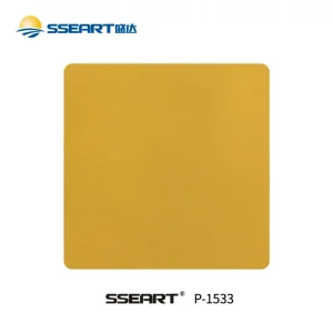 High-Quality SSEART P-1533 Outdoor High Gloss Yellow Powder Coating Supplier, Products