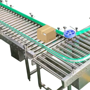 Motorized Roller Conveyor Project Sorter Modular Design Used For Express Logistics Warehouse