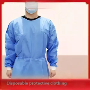 Disposable Surgery Hospital PE Isolation Surgical Gown SMS Nonwoven Surgical Gown