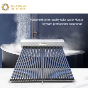 Calentador Solar De Agua Solares Tanque De Agua Pressure Water Geyser Solar Water Heater System