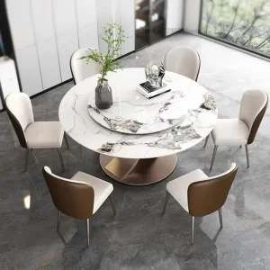 Classic Sintered Stone Side Table