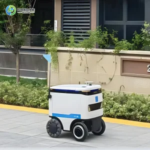Self Driving Smart Vending Room Service Outdoor Autonomous Hotel Delivery Robot