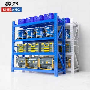 Multi-Layer 400KG Load Steel Shelving Racking System