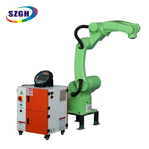 China Low Cost Artificial Intelligence 9 Axis Manipulator Arm Payload 6kg Industrial Spraying Robot Arm for Weld