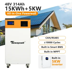 USA Warehouse Off Grid Solar Energy System 5KW 6KW 10KWH 16KWH Energy Storage System Lithium Battery Battery Pack Solar Inverter