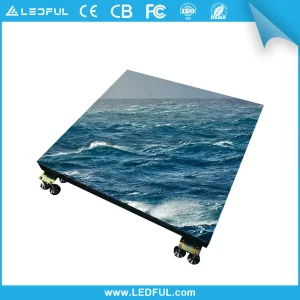 Indoor Outdoor Interactive Multifunction P2.976 P3.91 P4.81 P6.25 LED Dance Floor Screen Display