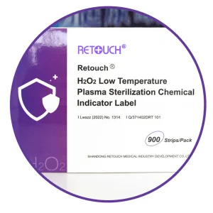 Low Temperature Plasma Sterilization Indicator Label for H2O2 Applications