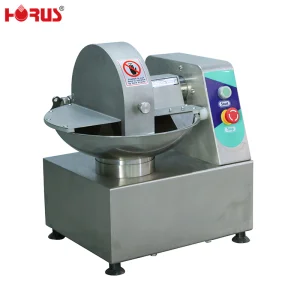 Horus Restaurant Table Top Meat Vegetable Fruit Onion Bowl Cutter Machine Butcher Horizontal Bowl Cutter for Sale