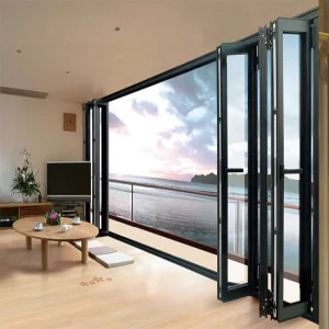 Modern Customized Doors with America Standard Thermal Break Argon Glass Aluminum Door