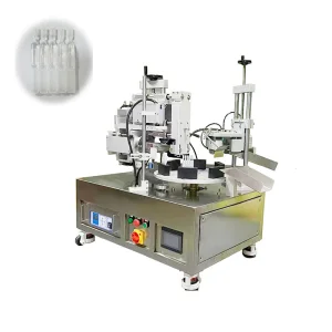 Máquina de llenado y sellado por ultrasonido de tubos de plástico para gel líquido cosmético