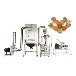 Pulverizador ultrafino de polvo de condimentos alimentarios para procesamiento industrial