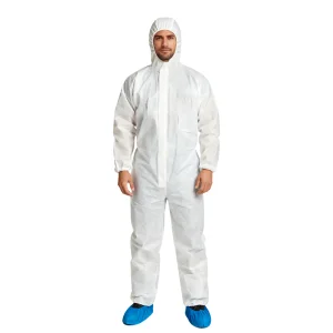 Disposable Spray Resistant Painting Safety Coverall With Hood