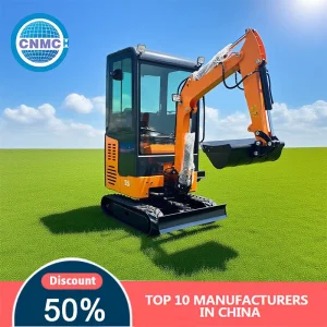 Full Rotation Zero Tail Swing Mini Excavator 360° Flexible Operation Wall Avoidance Design for Alley Construction Mini Excavator