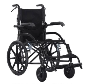 Folding Manual Wheelchair Reinforced Casters
