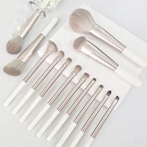 13 Pcs Premium Cosmetic Brushes Kit Travel Set