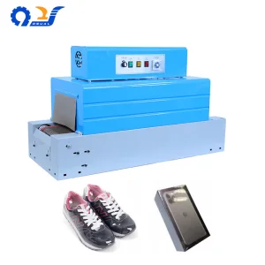 BS-260 Factory Far Infrared Film Shrinking Machine PVC POF Heat Tunnel Wrapping Machine