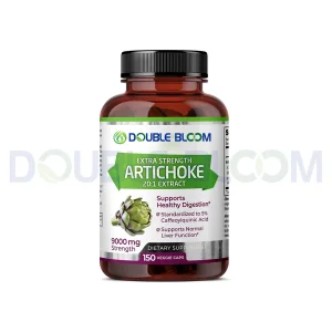 Extra Strength Artichoke 20: 1 Extract, 9000 Mg Strength, Support Digestion Health, Supplement Normal Liver Function for Adult