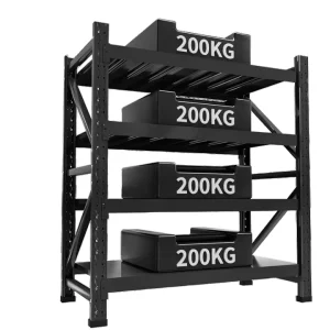 Wholesale Hot Sale 5 Layer Steel Rack Shelves Boltless Corrosion Protection Customizable Storage Racks 200kg Load Capacity