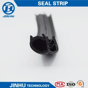 Car Door Rubber Seal Strip, Fits 1/16" Edge, Trim Seal with Top Bulb for Cars, Boats, Rvs, Trucks, and Home Applications, Automotive Weather Striping