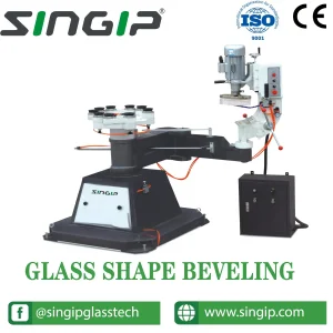 Shape Glass Bevelling Machine Glass Irregular Shape Glass Polishing Bevelling Machine
