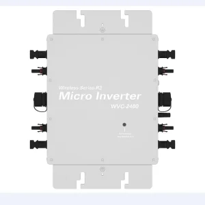 Inicio 2400W Inversor Micro Solar de Balcón