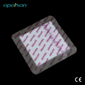 Antibacterial Waterproof Leak-Proof Customizable Medical Care Foam Wound Dressing for Post-Operative Incision