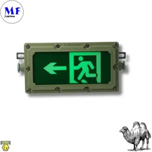 Ex ATEX IP65 Luz LED Industrial à Prova d'Água e à Prova de Fogo em Vidro Temperado de Alumínio 3hours Luz de Saída de Emergência LED para Indústria de Óleo, Gás e Mineração
