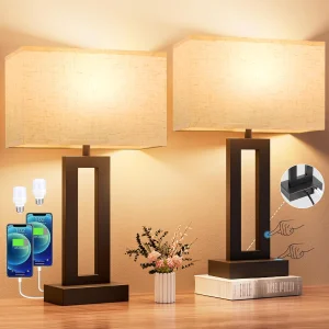 Hotel Bedside Lamp USB