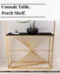 Modern Luxury Console Table Glass/Marble Table